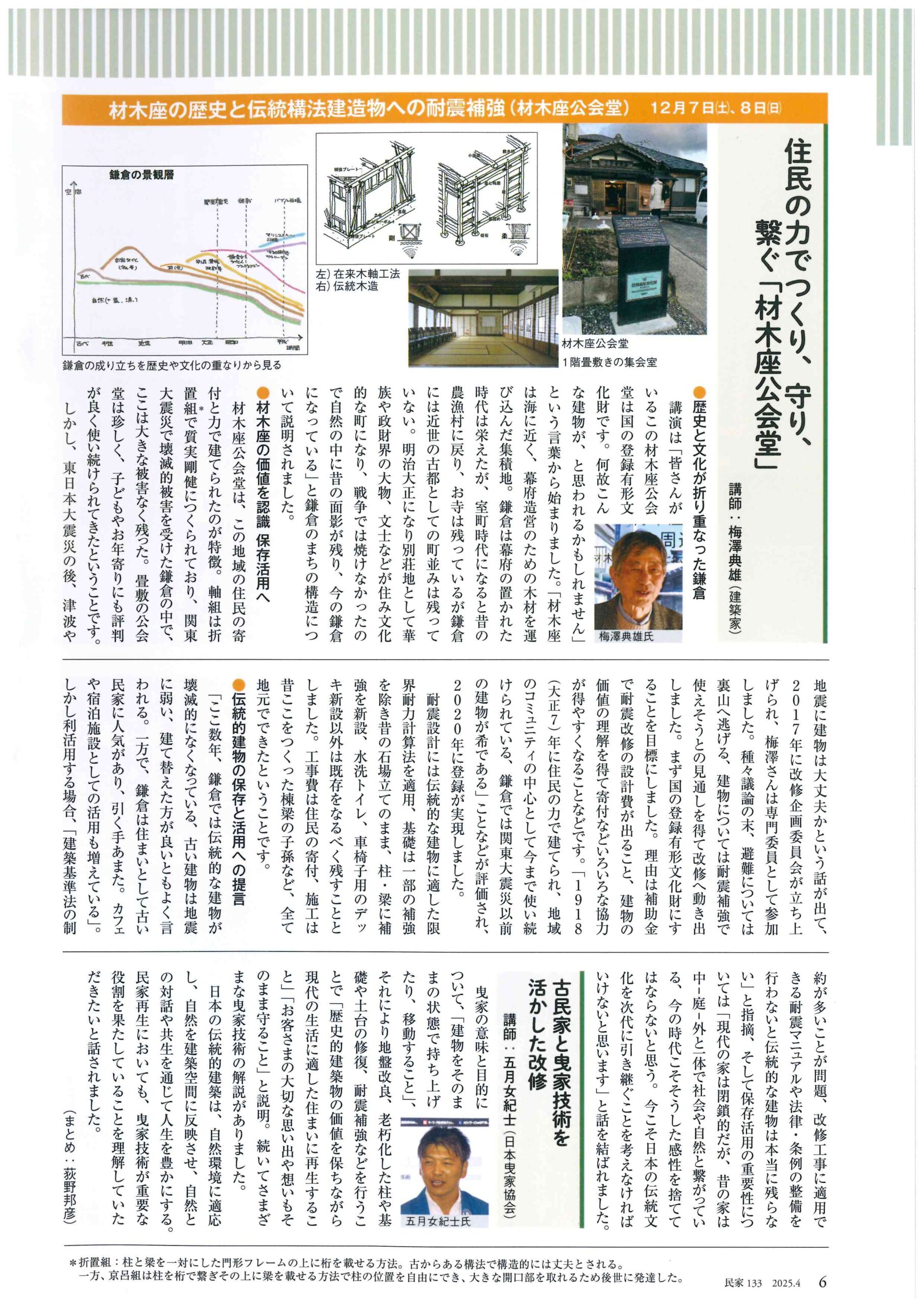 日本民家再生協会　民家再生フォーラム　曳家